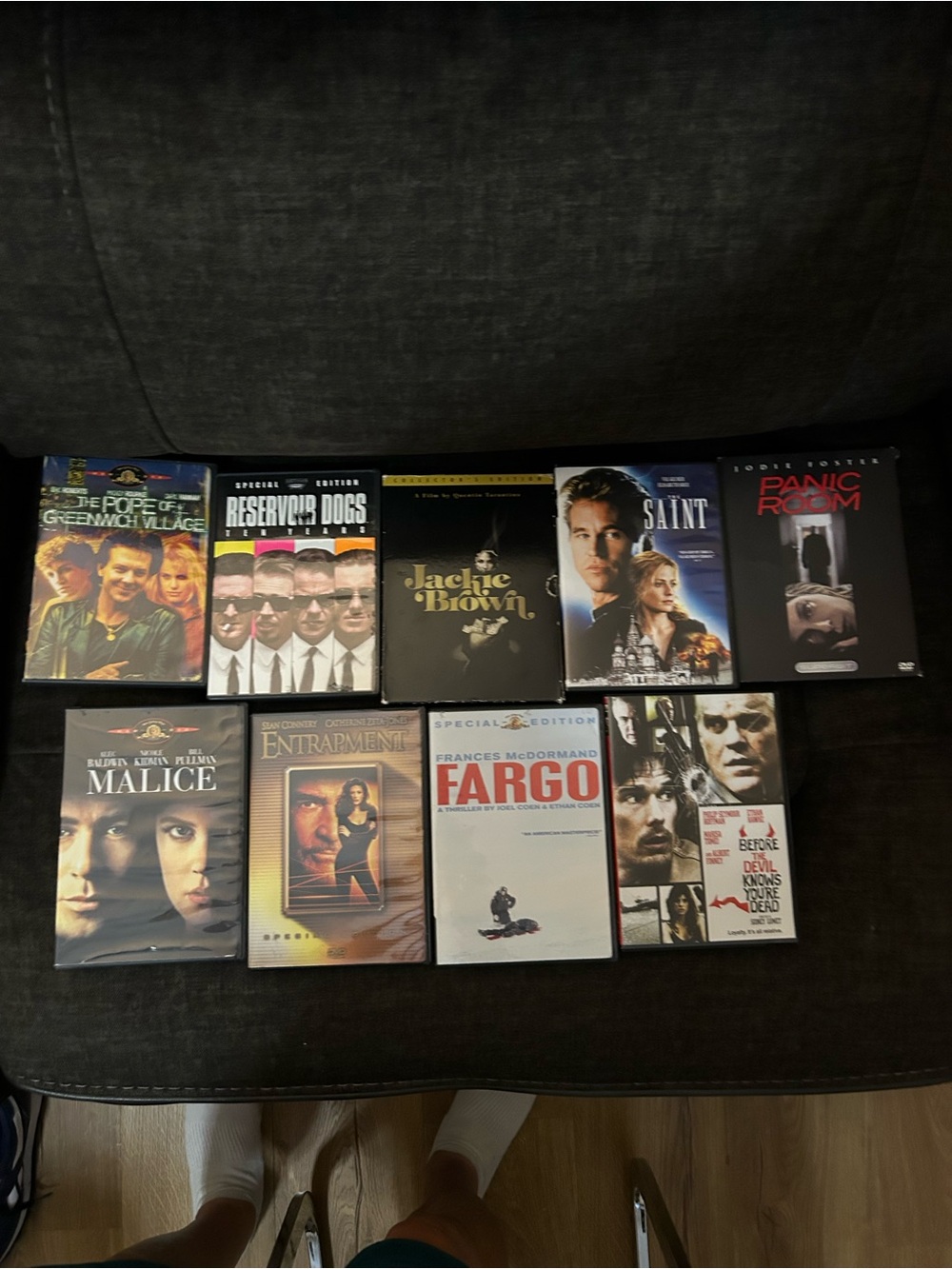 Assorted Caper/ Con Game Classic Movie 9 DVD Collection - Used In Good Playable